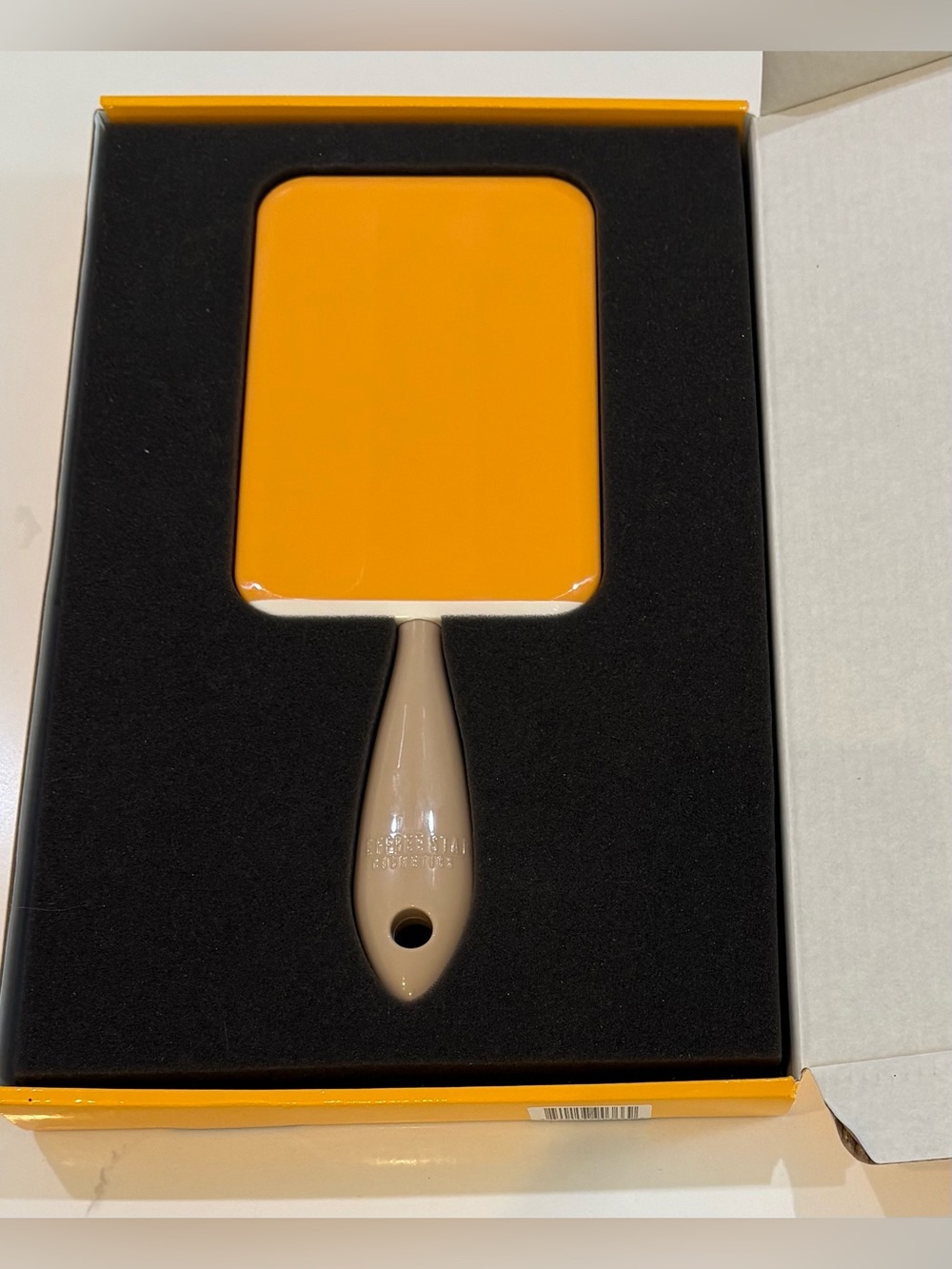 JEFFREE STAR COSMETICS - YELLOW -ORANGE POPSICLE - HAND MIRROR NEW NIB